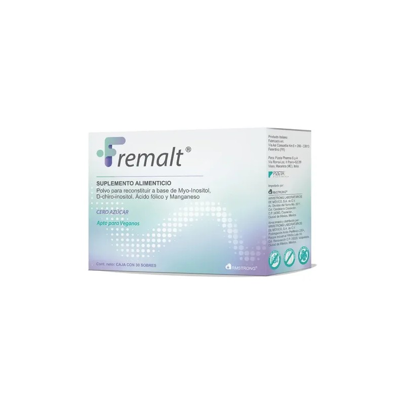 Suplemento Fremalt 30 Sobres 2.5g Sabor Sin Sabor