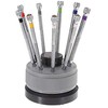 LLFAU New 9 pcs Precision Watch Flat Blade Slotted Screwdriver
