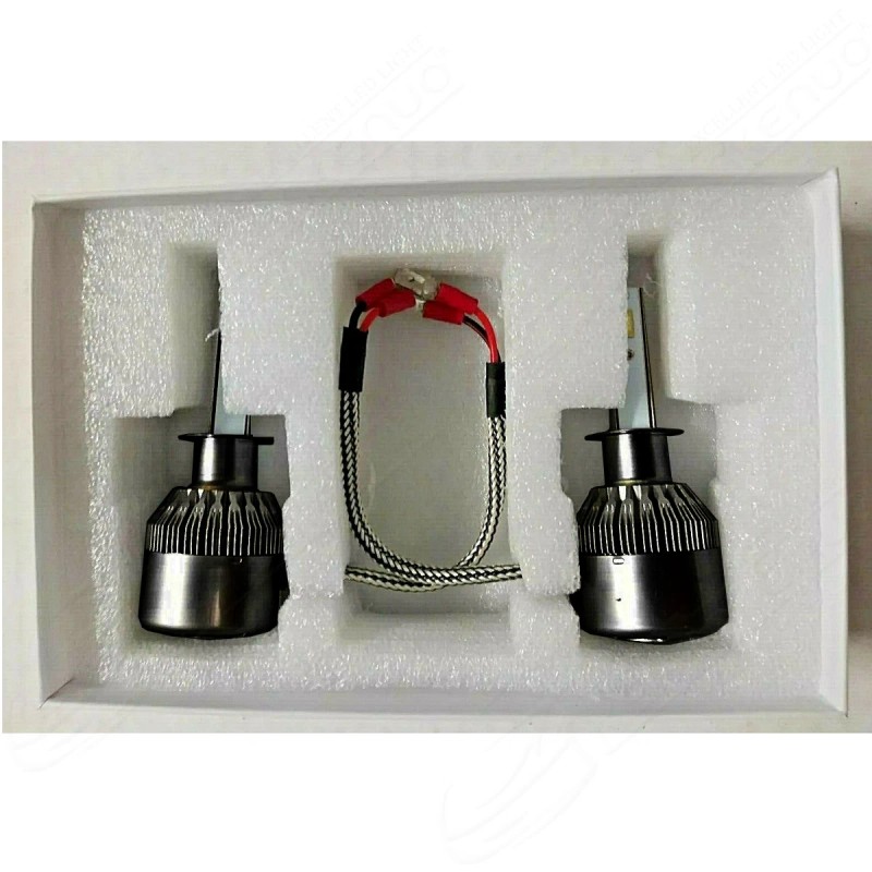 SHENKENUO H1 COB LED Headlight Bulbs Conversion Kit 100W 8000K