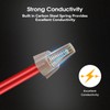 Leepenk Tan Wire Nuts Connectors P12 22-10AWG Twist Wire Caps