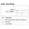 Welding Knight WP17 Air-Cooled Tig Torch With 13FT Cable Plug