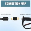 JOEJET Adjustable Pressure Washer Regulator, M22 Connector, 4000 PSI |