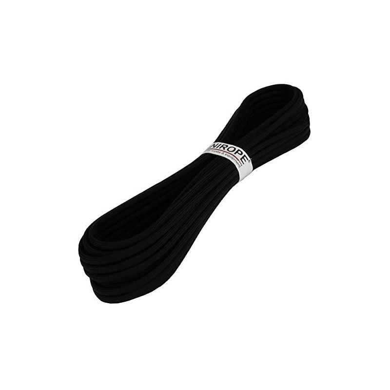 Kanirope® XPRO Paracord Diameter 3.8 mm 20 m Black 32-Fold