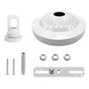 ECUDIS Light Fixture Canopy Kit, 5 Inches Diameter and 6