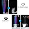 LED Shower Head, Colour Changing, Rain Shower, Hand Shower, Water-Saving