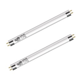 T5 UVB Reptile Light Bulb – 2-Pack 8W High-Output 10.0 UVB Bulbs for Bearded Dragons, Turtles & Lizards – Liner UVA/UVB Lighting for Basking & Vitamin D3 Synthesis