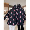Jongdari Couples Hoodies Pajamas, Oversized Two Person Hoodie Couple Sweaters