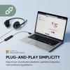Yealink UH34 USB Headset with Mic,Stereo Wired Headphones with Noise