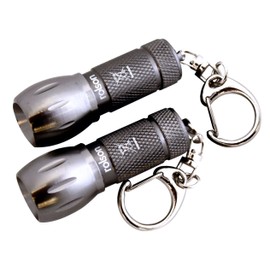Rolson 1 LED Mini Key Ring Torch (2 Pieces)