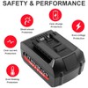 [2Pack] 18V 6.0 Ah! HIGH-Output Battery for Bosch 18V Battery
