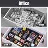 Homhut Drawer Organiser, 18 Pieces, 4 Sizes, Orgenizer Boxes, Dressing