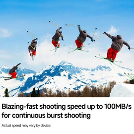 fanxiang SD Card 128GB, SDXC Memory Card, UHS-I, V30, Class 10, Up to 100MB/s, High Speed for 4K UHD Video, DSLR Camera, and Full HD Recording