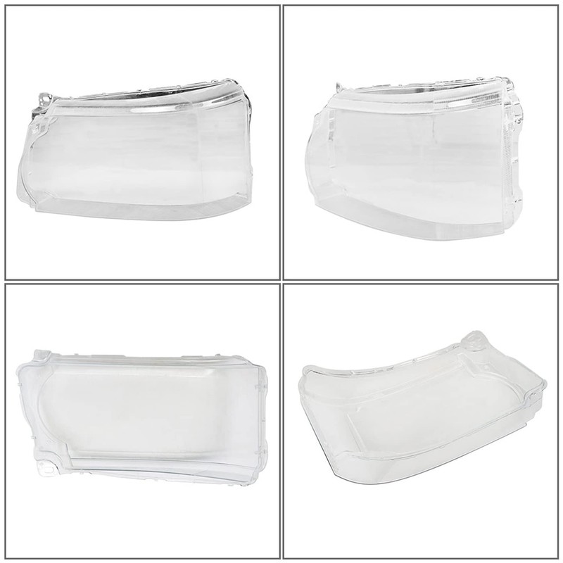 labwork Headlight Lens Cover Lampshade Pair Replacement for Land Rover