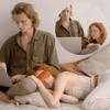 1 Pack Sleep Mask, Silk Eye Mask with Elastic Strap,
