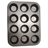 DIVCHI 12 Cups Muffin Tray - Nonstick BPA Free &