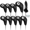 FINGER TEN Golf Club Head Covers for Irons Magnetic Closure