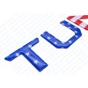 Unbranded USA Flag 3D Raised Tailgate Insert Letters for 2014-2020