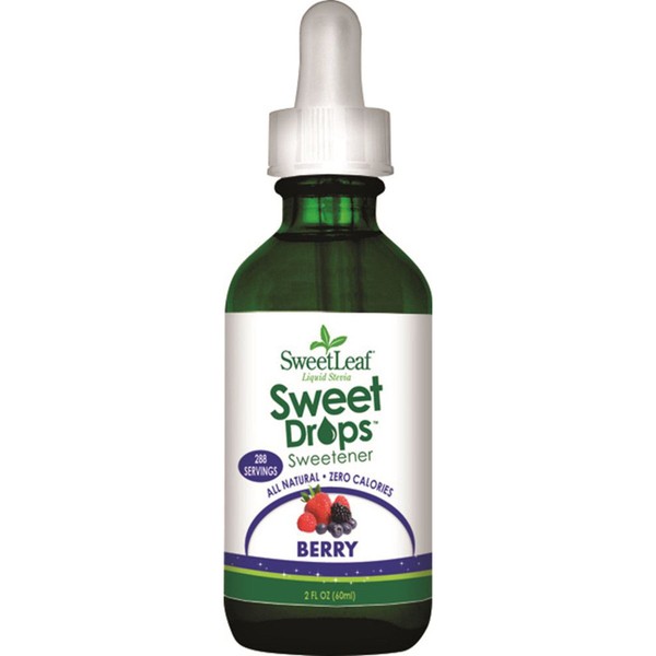 Sweet Leaf Sweet Drops Liquid Stevia 60ml, Peppermint