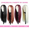 goodear 13x6 Straight Long Lace Frontal Synthetic Wigs Close to