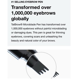 TAT Lot Of 3 TAT Brow Eyebrow Tint Pens Waterproof Smudge Proof 24hrs+ GRAY