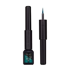 L'OREAL PARIS Delineador de Ojos, Infallible Liquid Matte, 04 Emeraude, 1, 11 grams