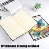 SHEGZHUC 14.5 x 21 cm Diamond Painting Notebook A5 Blank