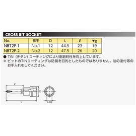 Nepros 1/4"sq. Closs Bit Socket Wrench
