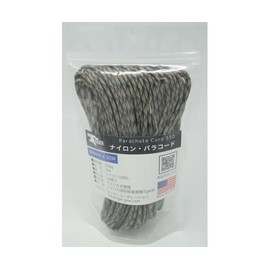 TIGER S-220 Tiger Paracord Digital Camo, 11.8 x 0.2 inches (30 m) x 4 mm