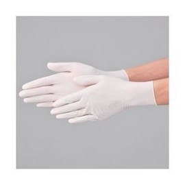 Ebno #450 Dispo Latex Gloves with Powder, Small, Box of 100
