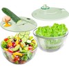 Lienffy Salad Spinner Large-5.3 Qt Vegetables Fruits Wash Spinner Bowl,Lettuce
