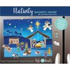 Lifebeats Nativity Magnetic Advent Calendar with a Daily Family Activity Booklet