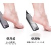 FOLAI Foot File Callus Remover Stainless Steel Hanging Type Callus