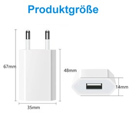 TL-JIYPU 5V 1A Ladeger?t Ersatz f1r i Phone, Ladekabel mit Netzteil Kompatibel mit i Phone 11 Pro Max Xr X Xs Max 8 8 Plus 7 7 Plus 6 6s 6s Plus Se 5s Ladeadapter