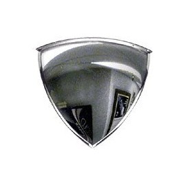 C.R. LAURENCE DMQ26 CRL 26" Diameter 90 Degree Acrylic Quarter Dome Mirror