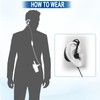 Akoree 2-Pack G-Shape Clip Ear Piece Walkie Talkie Headset 2