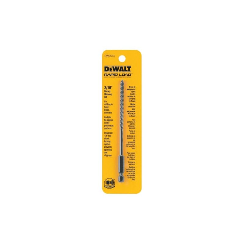 Dewalt 3/16 In. Masonry Bit