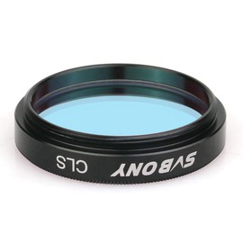 SVBONY Light Pollution Reduction Filter Lens Filter CLS Filter for Astronomy Observation Astrophotography 1.25 Inch Astronomical Telescope (1.25 inch)