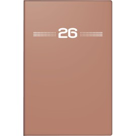 rido/idé Pocket Calendar Model Partner / Industry I 2026 | A7, Plastic, Caramel