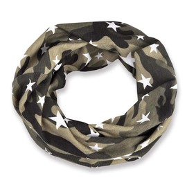 White Fang CA043 Knit Hat, Camouflage, Knit Star Cap, 2-Way Men's, Women's,