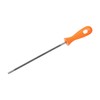 sourcing map Chainsaw File 13/64"(5mm) Chrome Steel Double Cut Round