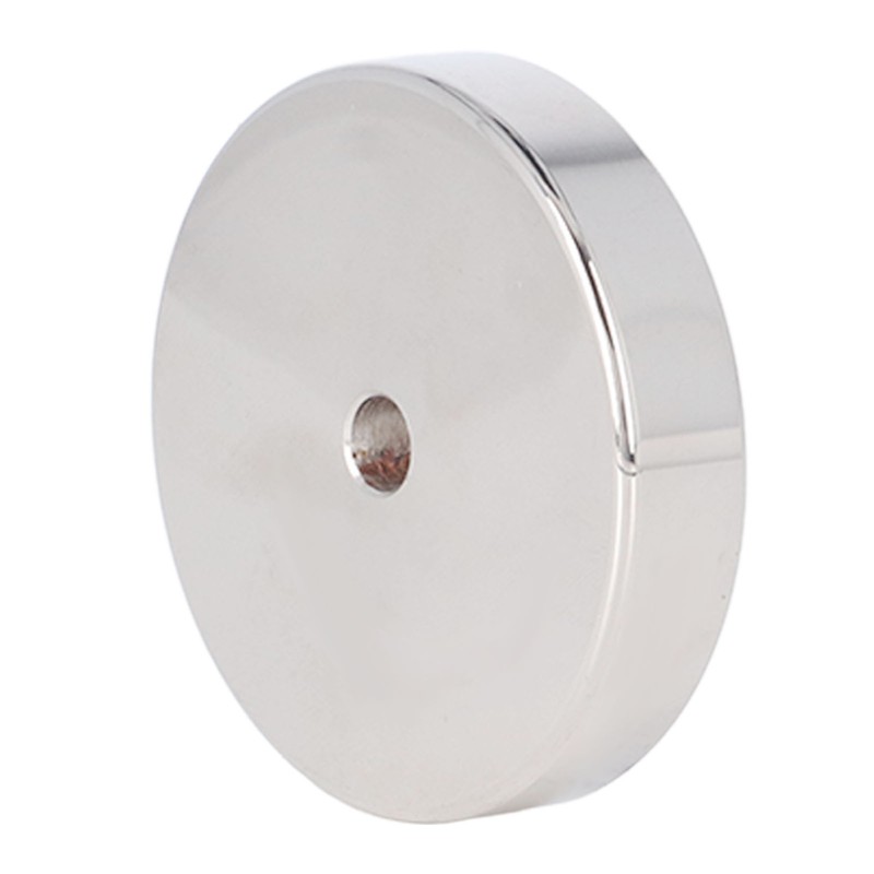 High Power Fishing Magnet NdFeB Stainless Steel Silver Neodymium Fishing