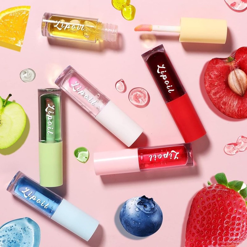 Labial Gloss Hidratante que Cambia de Color – Set 6