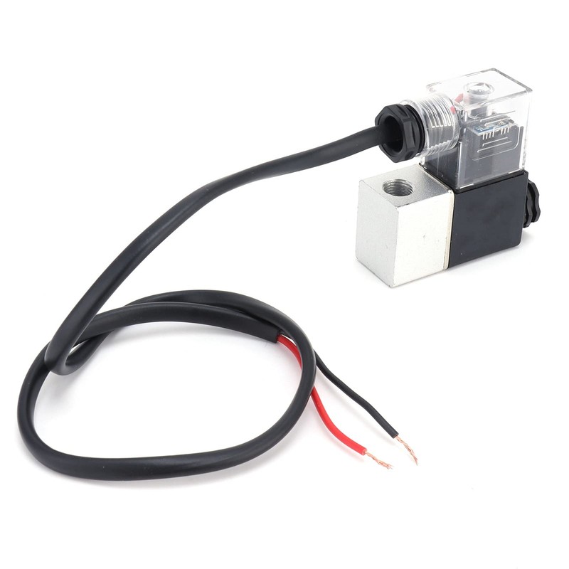 TICFOX Electric Solenoid Air Valve Responsive Durable Air‑Tight Easily Operate