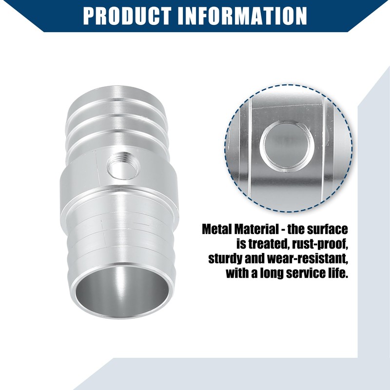 Hihaha 1" Radiator Hose Barb Coupler 1 Set