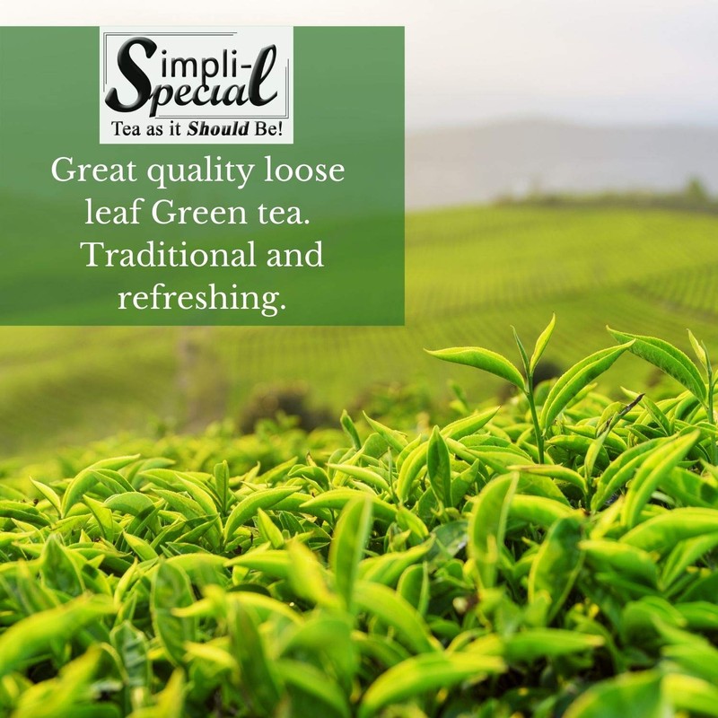 Simpli-Special Sencha Lemon Ginger Green Loose Leaf Tea 100g in