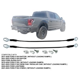 APA Replacement Tailgate Cable for 2015-2023 F150 2023 Super Duty Pair Driver and Passenger Side FO1920104 FL3Z9943052A FL3Z9943053A