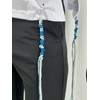 Adult Tzitzit T Shirt with Kosher Blue Tekhelet Tzitzis Tassels