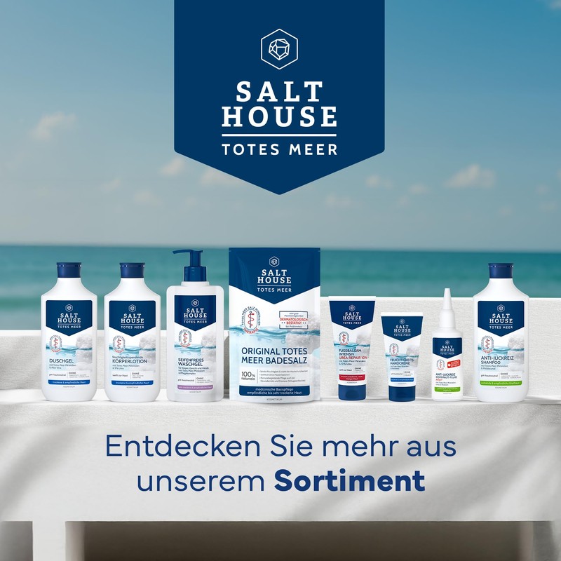 Salthouse Totes Meer Therapie Hand-Balsam Intensiv, mit 5% Urea regeneriert