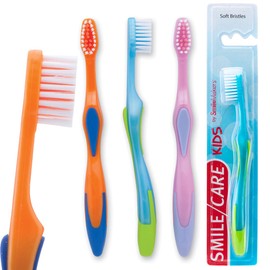 SmileCare Toddler Sure Grip Toothbrushes - 48- per Pack