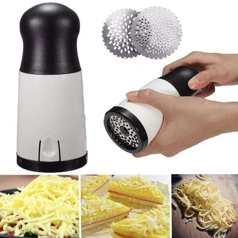 2pcs Cheese Grater Multipurpose Efficient Safe DIY Kitchen Tool Handheld